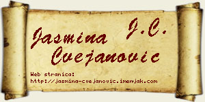 Jasmina Cvejanović vizit kartica